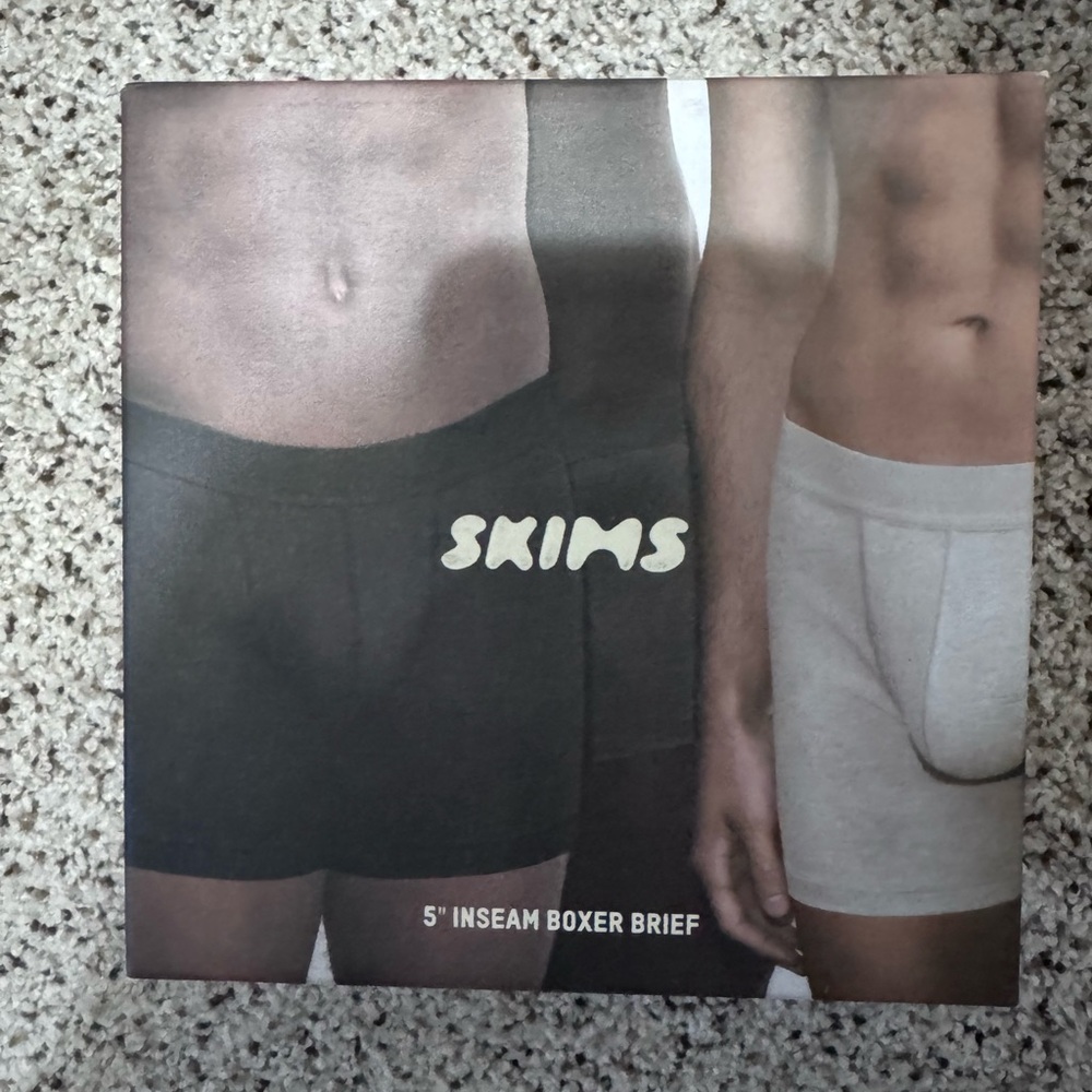 4XL Skims Men's‎ 5" BOXER BRIEF 3-PACK, New in box